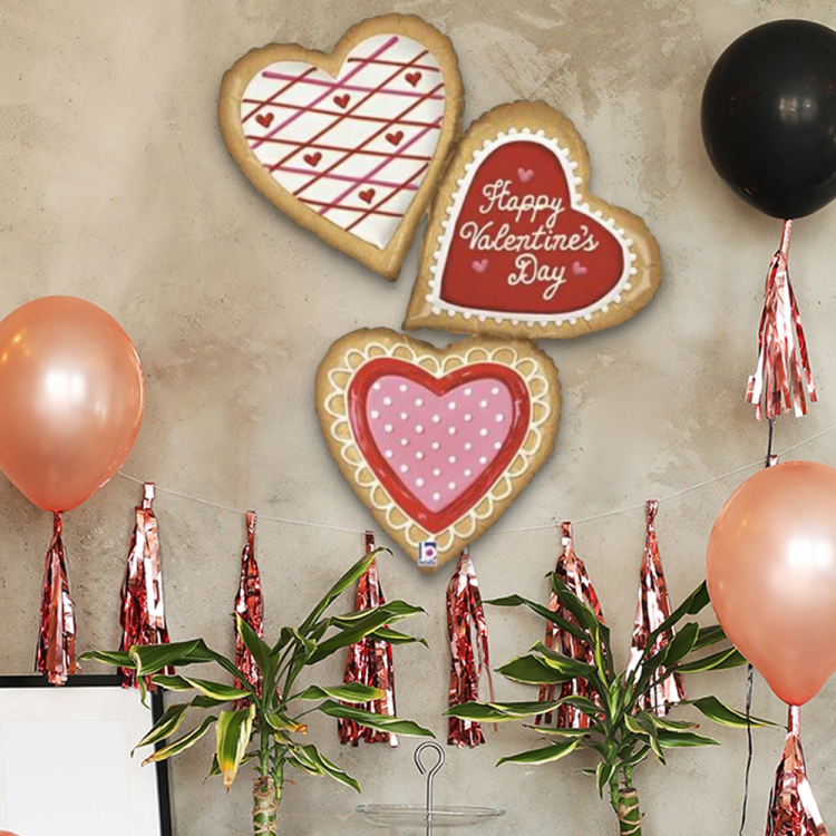 44 Grabo Folyo Balon -Valentine Cookies- 44 Grabo Folyo Balon -Valentine Cookies-