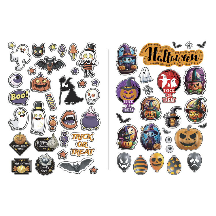 Halloween Sticker Seti Halloween Sticker Seti