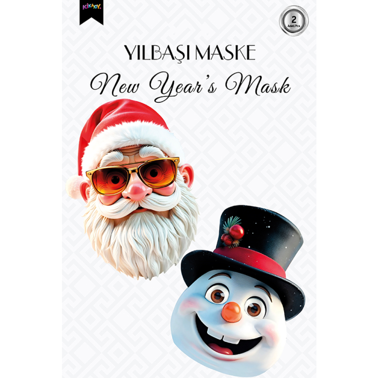 Yılbaşı Maske Seti 2li Yılbaşı Maske Seti 2li