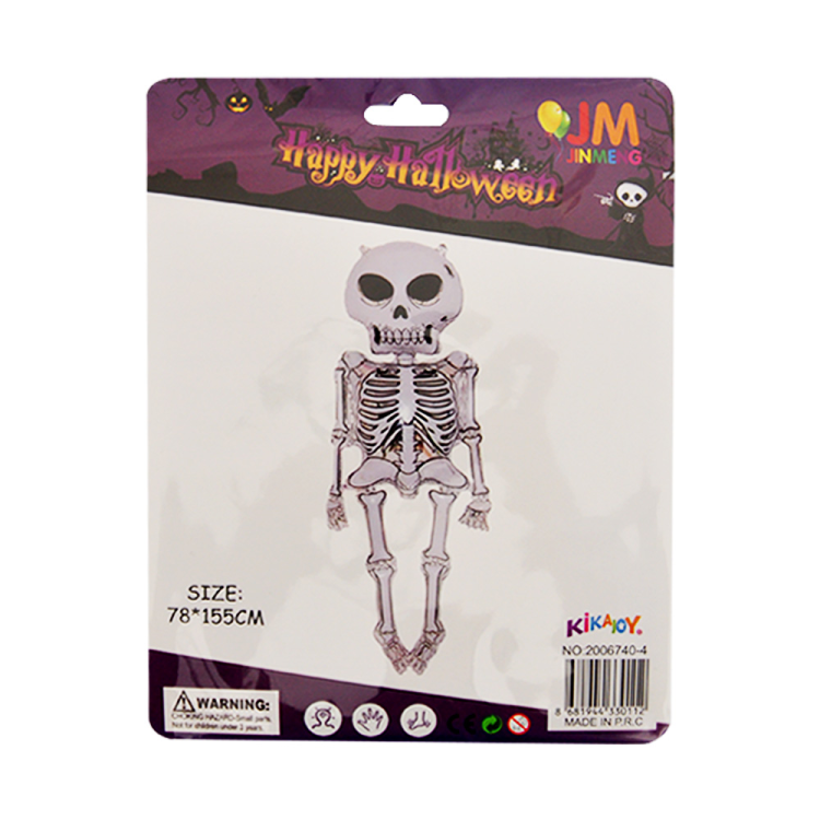 Halloween folyo Balon -İskelet- Halloween folyo Balon -İskelet-
