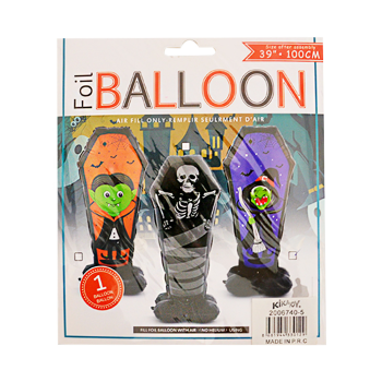 Halloween Folyo Balon -Tabut- Halloween Folyo Balon -Tabut-