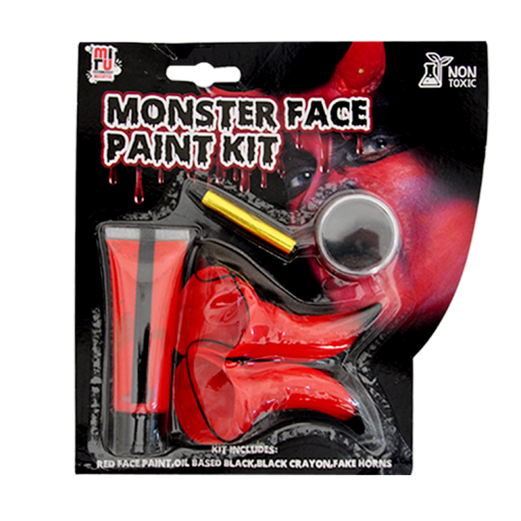 Halloween Aksesuar -Monster Makyaj Seti- Halloween Aksesuar -Monster Makyaj Seti-