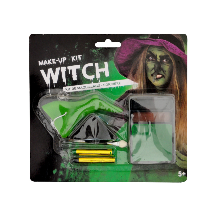 Halloween Aksesuar -Cadı Makyaj Seti- Halloween Aksesuar -Cadı Makyaj Seti-