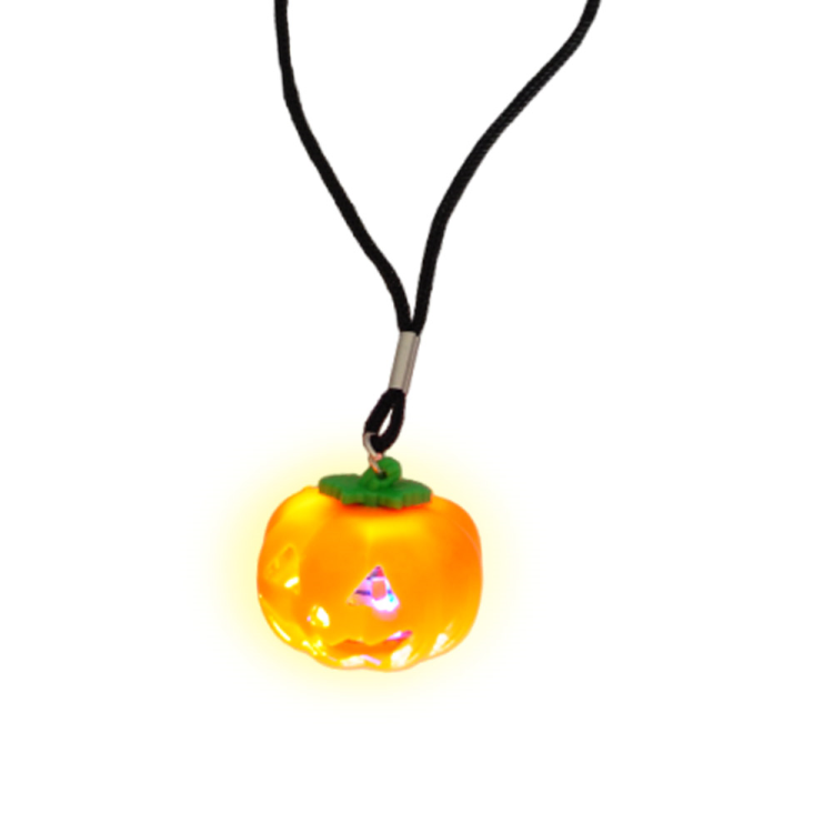 Halloween Aksesuar -Işıklı Balkabağı Kolye- Halloween Aksesuar -Işıklı Balkabağı Kolye-