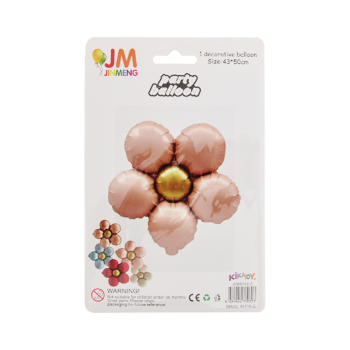 18" Retro Renk Papatya Folyo Balon 18" Retro Renk Papatya Folyo Balon