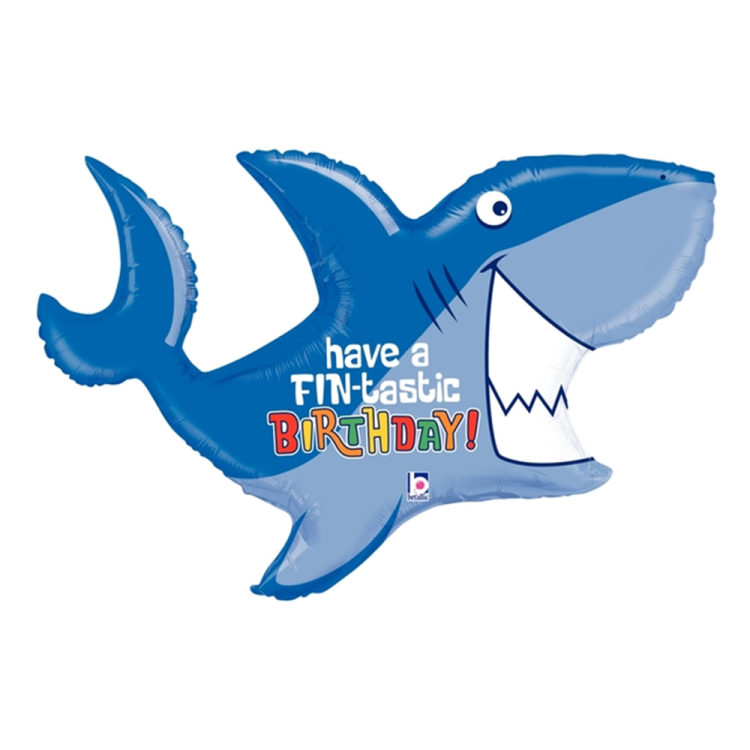 39 Grabo Folyo Balon -Birthday Shark 39 Grabo Folyo Balon -Birthday Shark