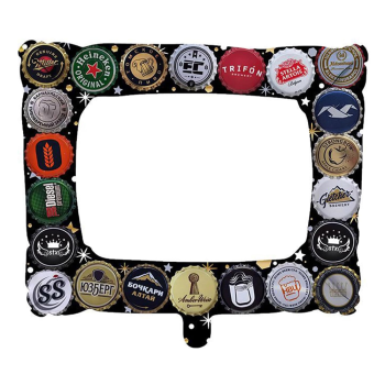 Folyo Balon 59cm Selfie -XTS_YX406- Folyo Balon 59cm Selfie -XTS_YX406-