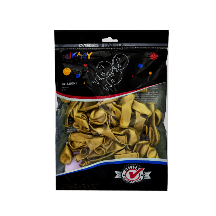 5 Krom Balon 100lü -Altın- 5 Krom Balon 100lü -Altın-