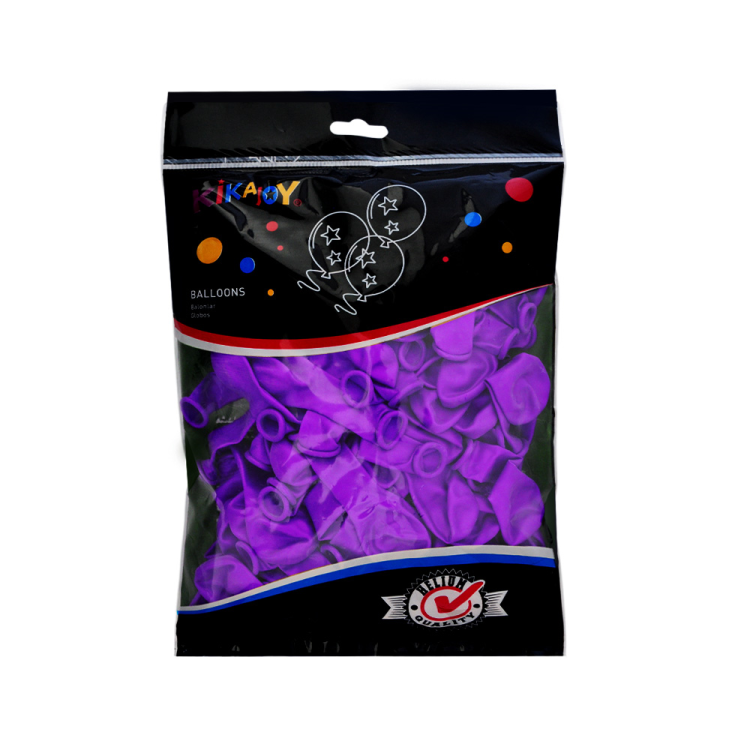 5 Metalik Balon 100lü -Mor- 5 Metalik Balon 100lü -Mor-