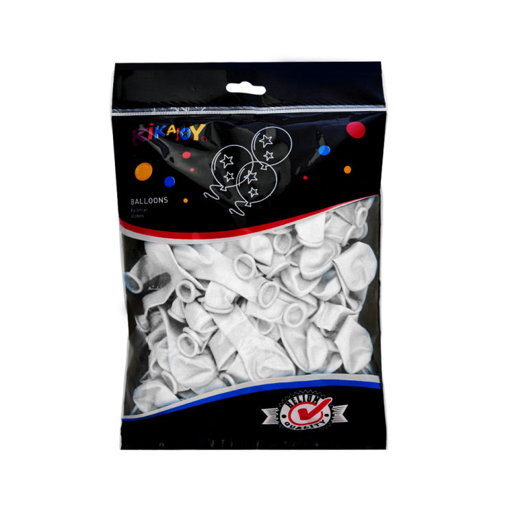 5 Metalik Balon 100lü -Beyaz- 5 Metalik Balon 100lü -Beyaz-