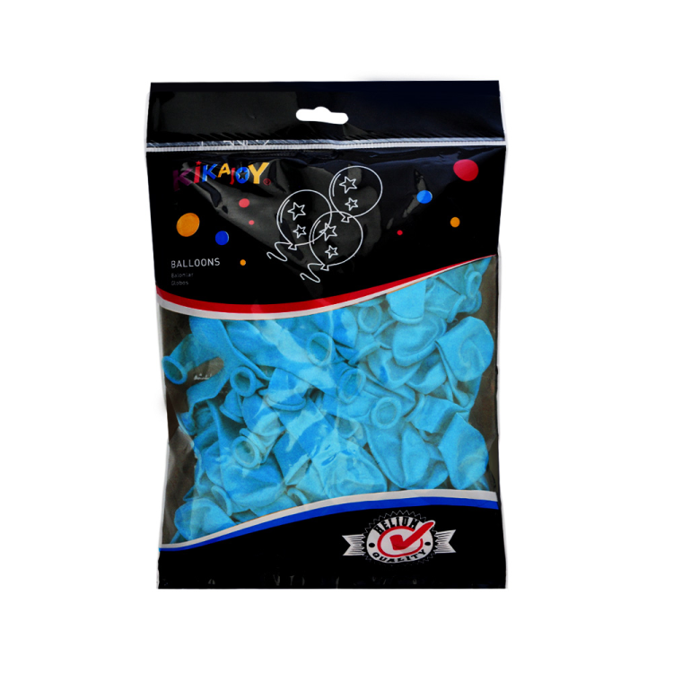 5 Metalik Balon 100lü -Açık Mavi- 5 Metalik Balon 100lü -Açık Mavi-