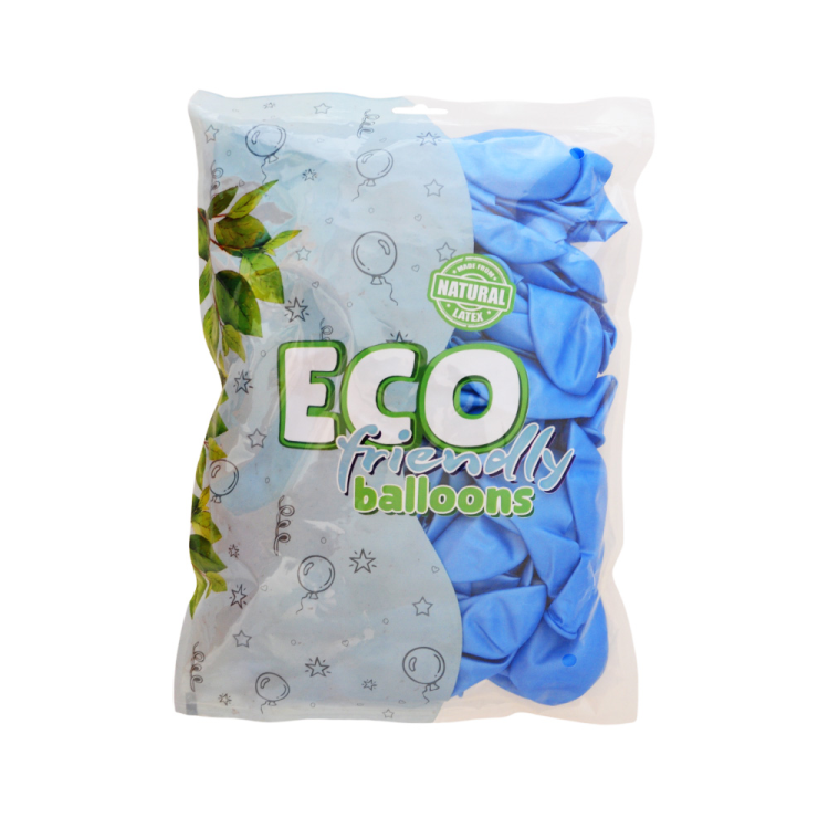 12 Eco Metalik Balon 100lü -Mavi- 12 Eco Metalik Balon 100lü -Mavi-