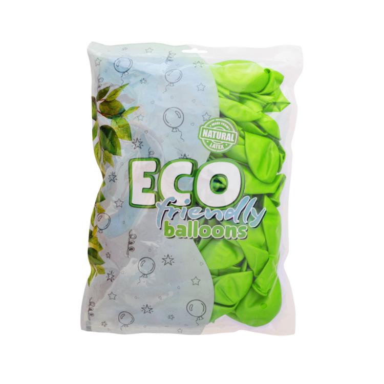 12 Eco Metalik Balon 100lü -Yeşil- 12 Eco Metalik Balon 100lü -Yeşil-