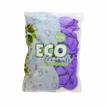 12" Eco Metalik Balon 100lü -Mor- 12" Eco Metalik Balon 100lü -Mor-