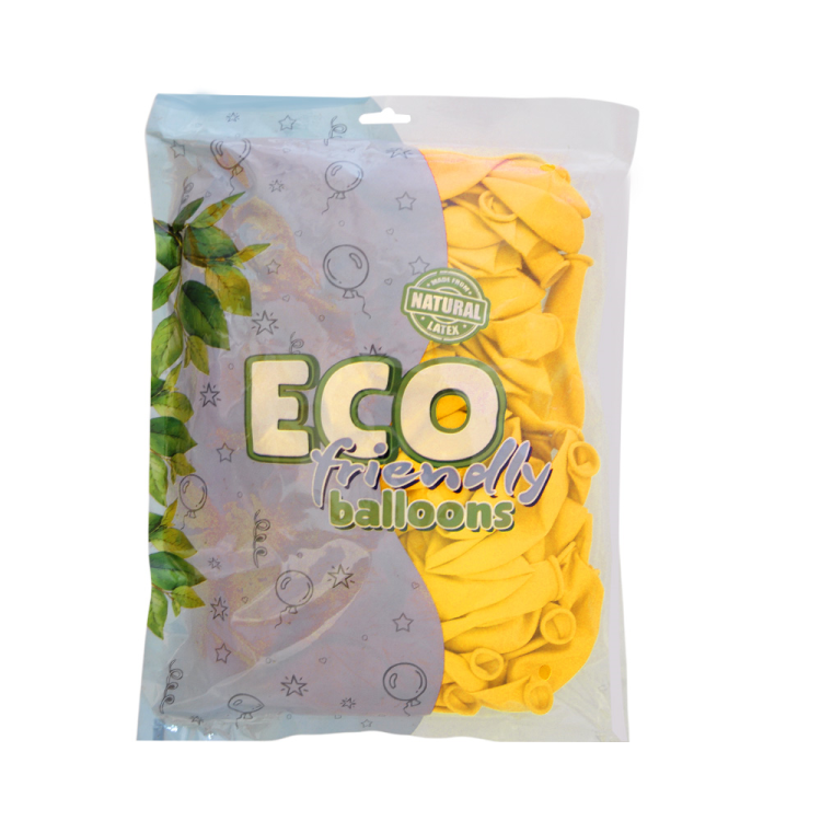 12 Eco Pastel Balon 100lü -Sarı- 12 Eco Pastel Balon 100lü -Sarı-