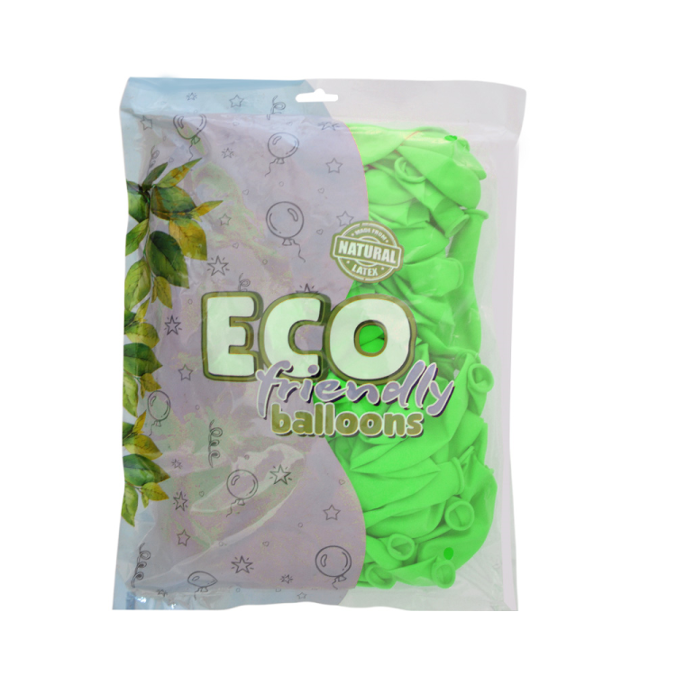 12 Eco Pastel Balon 100lü -Yeşil- 12 Eco Pastel Balon 100lü -Yeşil-