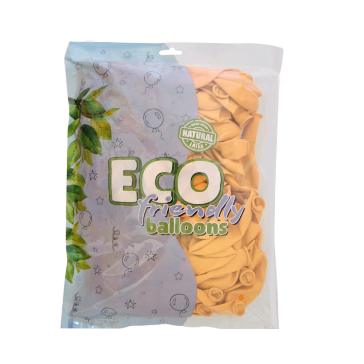 12 Eco Pastel Balon 100lü -Somon- 12 Eco Pastel Balon 100lü -Somon-