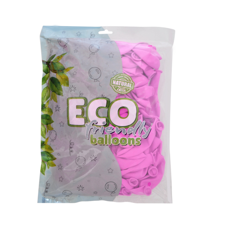 12 Eco Pastel Balon 100lü -Açık Pembe- 12 Eco Pastel Balon 100lü -Açık Pembe-