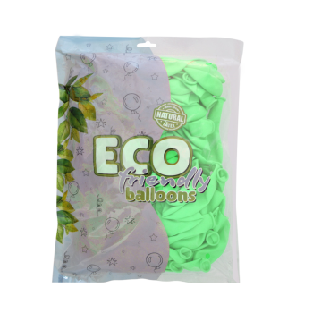 12" Eco Pastel Balon 100lü -Açık Yeşil- 12" Eco Pastel Balon 100lü -Açık Yeşil-
