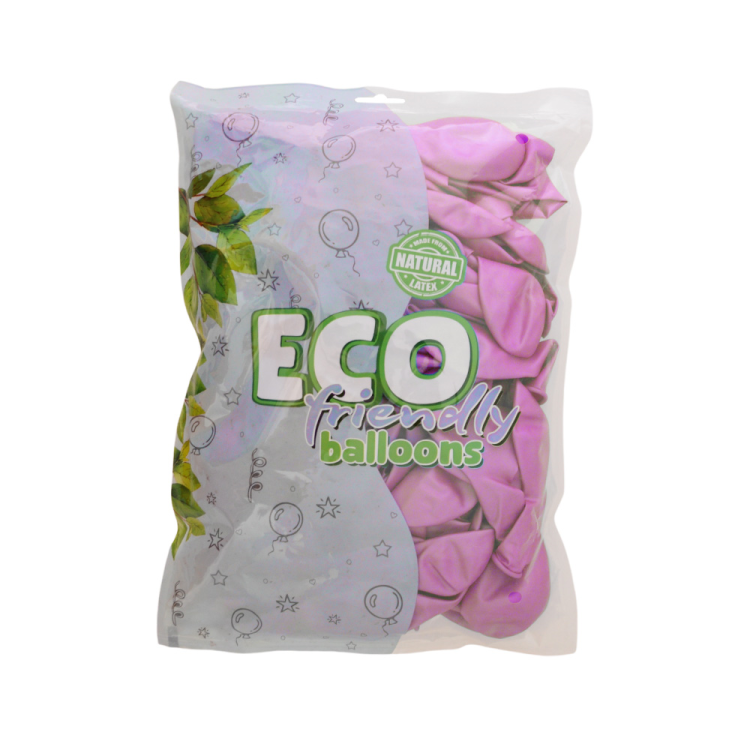 12 Eco Metalik Balon 100lü -Açık Pembe- 12 Eco Metalik Balon 100lü -Açık Pembe-