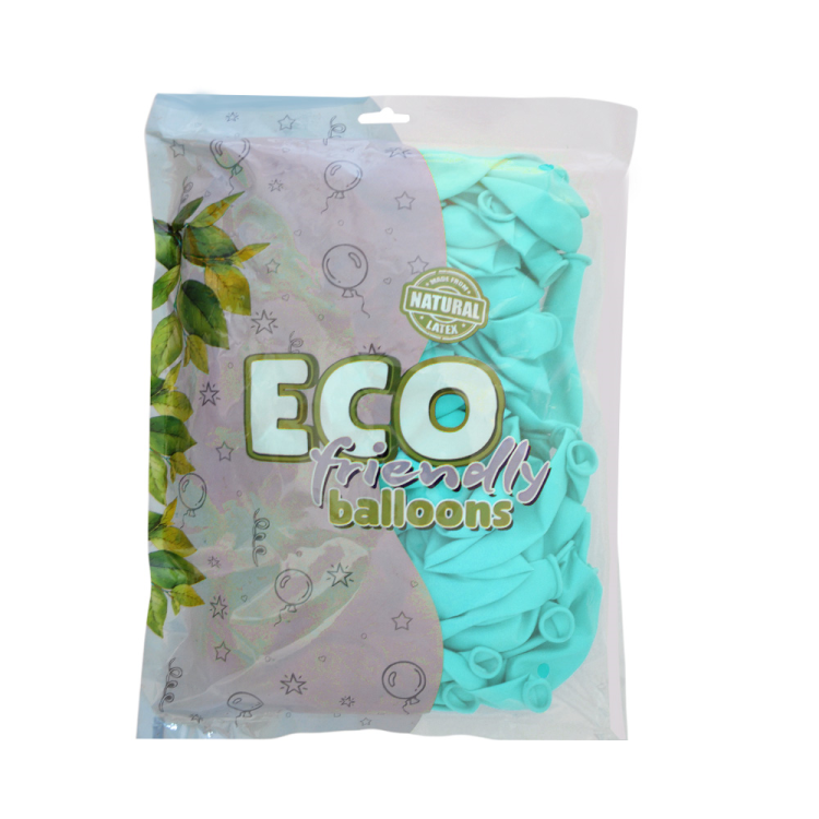 12 Eco Pastel Balon 100lü -Su Yeşil- 12 Eco Pastel Balon 100lü -Su Yeşil-