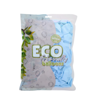 12" Eco Makaron Balon 100lü -Mavi- 12" Eco Makaron Balon 100lü -Mavi-