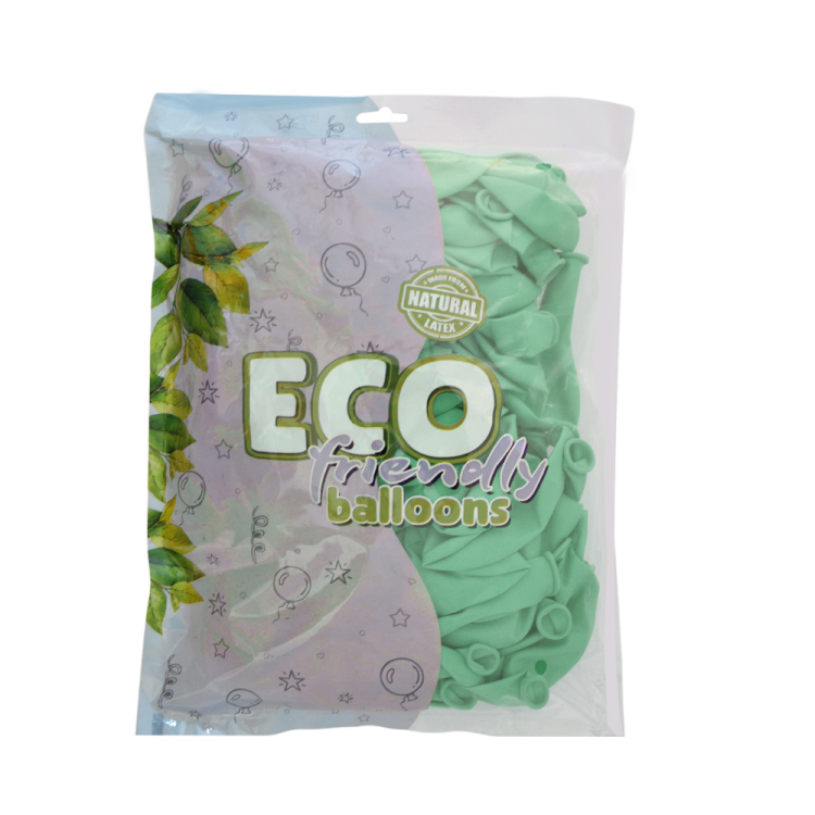 12 Eco Pastel Balon 100lü -Okaliptus- 12 Eco Pastel Balon 100lü -Okaliptus-