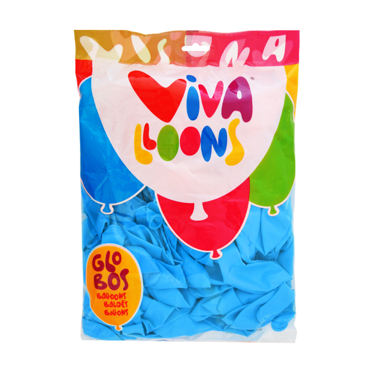 12 Vivaloons Pastel Balon 100lü -Mavi- 12 Vivaloons Pastel Balon 100lü -Mavi-