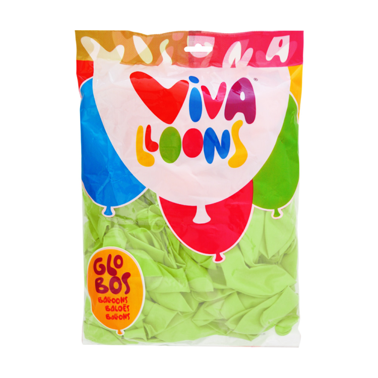 12 Vivaloons Makaron Balon 100lü -Yeşil- 12 Vivaloons Makaron Balon 100lü -Yeşil-