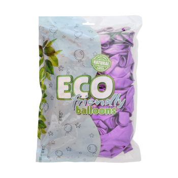12" Eco Krom Balon 100lü -Mor- 12" Eco Krom Balon 100lü -Mor-