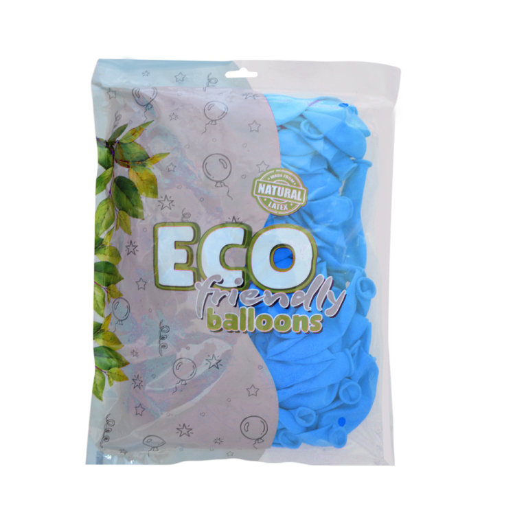 12 Eco Pastel Balon 100lü -Mavi- 12 Eco Pastel Balon 100lü -Mavi-