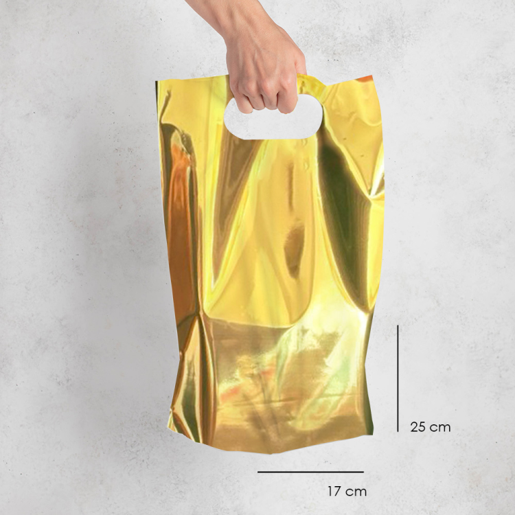 El Geçme Poşet Metalize 100lü 17x25 El Geçme Poşet Metalize 100lü 17x25