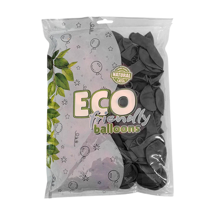 10 Pastel Balon 100lü -Siyah- 10 Pastel Balon 100lü -Siyah-