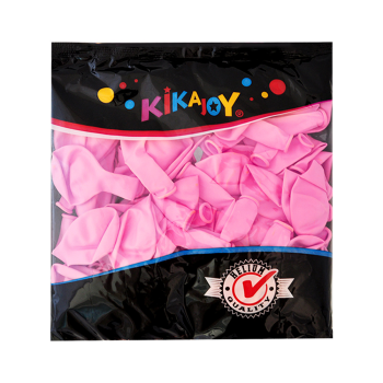 10" Makaron Balon 100lü -Pembe- 10" Makaron Balon 100lü -Pembe-