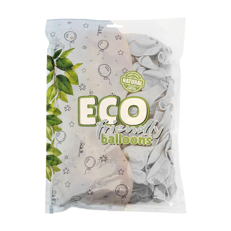 10 Metalik Balon 100lü -Gümüş- 10 Metalik Balon 100lü -Gümüş-