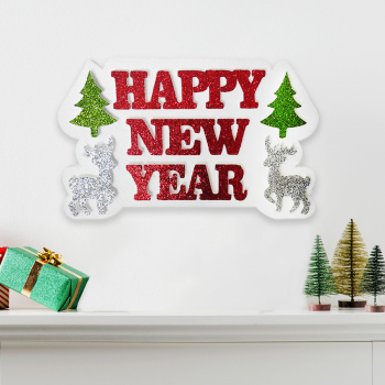 Strafor Süs Happy New Year Strafor Süs Happy New Year