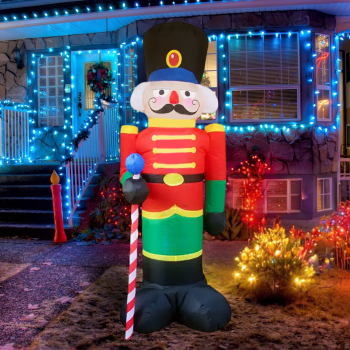 Yılbaşı Şişme Dekor -Fındık Kıran- Yılbaşı Şişme Dekor -Fındık Kıran-