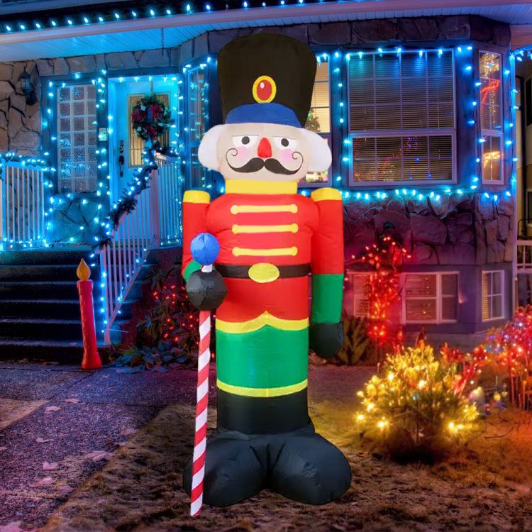 Yılbaşı Şişme Dekor -Fındık Kıran- Yılbaşı Şişme Dekor -Fındık Kıran-