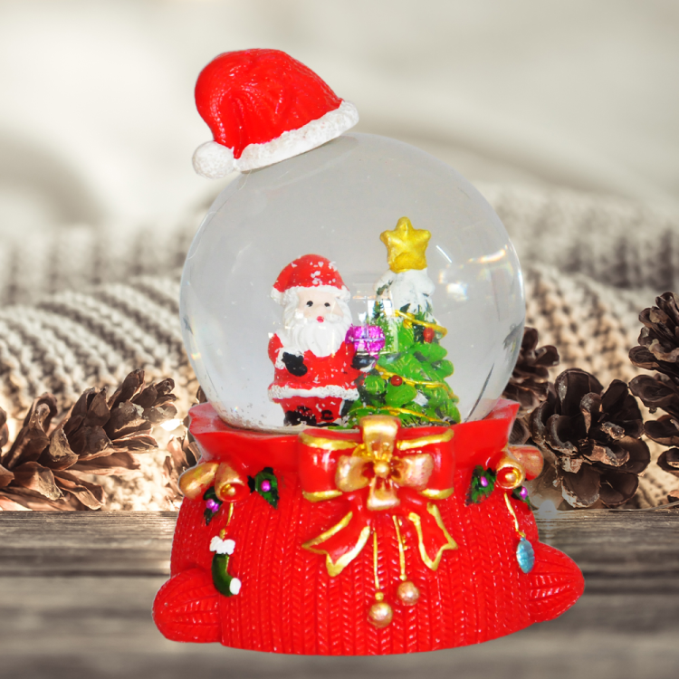 Yılbaşı Dekor Süs -Kar Küresi M Boy- Yılbaşı Dekor Süs -Kar Küresi M Boy-