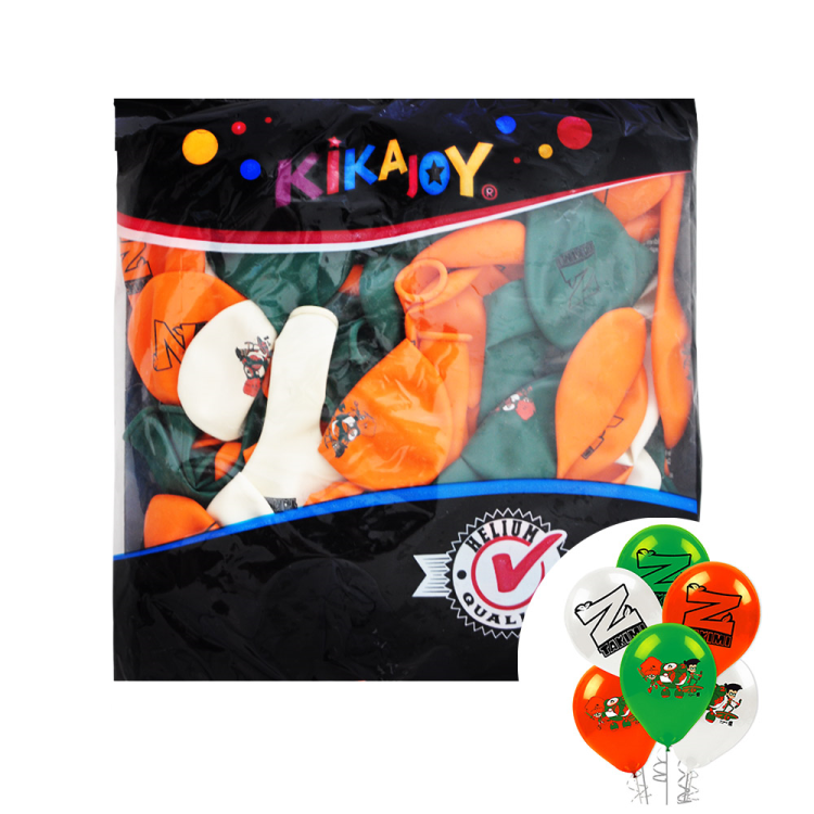 12 Pastel Baskılı Balon 100lü -Z Takımı- 12 Pastel Baskılı Balon 100lü -Z Takımı-