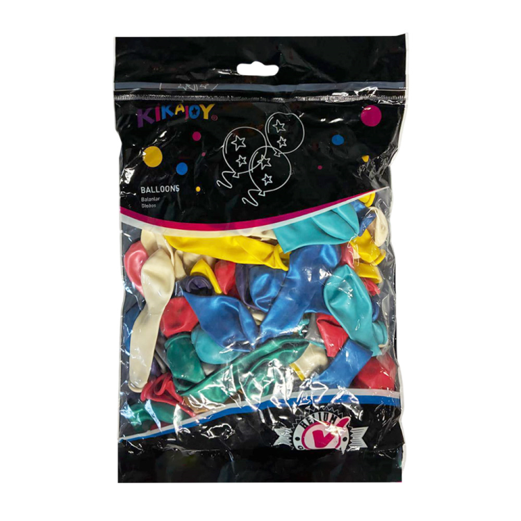 5 Metalik Balon 100lü -Karışık- 5 Metalik Balon 100lü -Karışık-