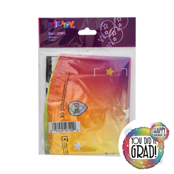 18" Grabo Folyo Balon -Opal Graduation- 18" Grabo Folyo Balon -Opal Graduation-