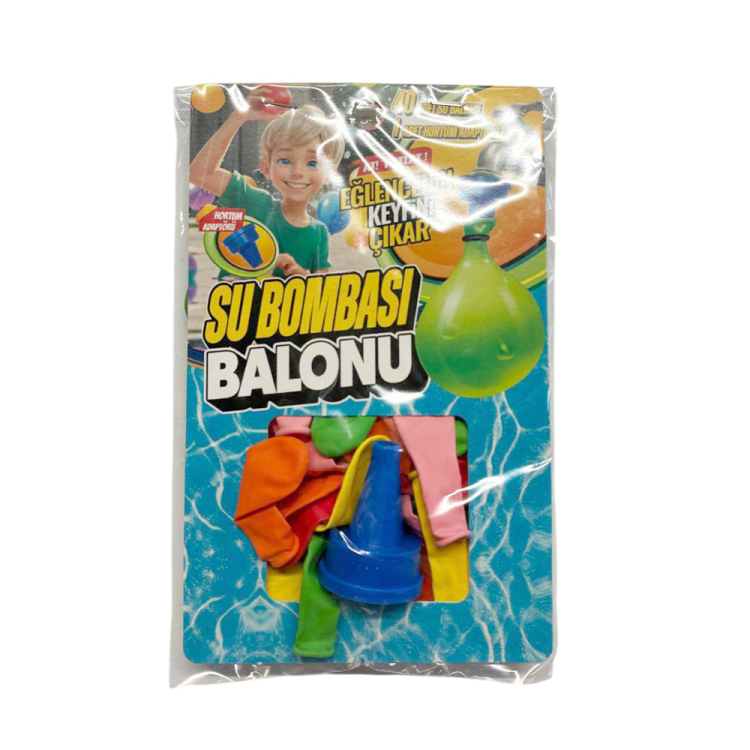 Su Bombası Balon Seti 40lı Su Bombası Balon Seti 40lı