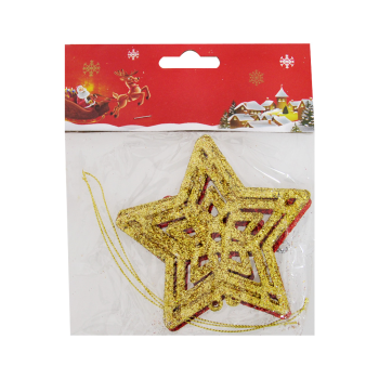 Yılbaşı Ağaç Süsü Simli 3lü Yılbaşı Ağaç Süsü Simli 3lü