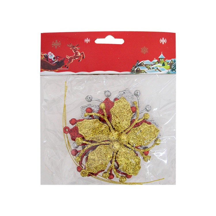 Yılbaşı Ağaç Süsü Simli 3lü Yılbaşı Ağaç Süsü Simli 3lü