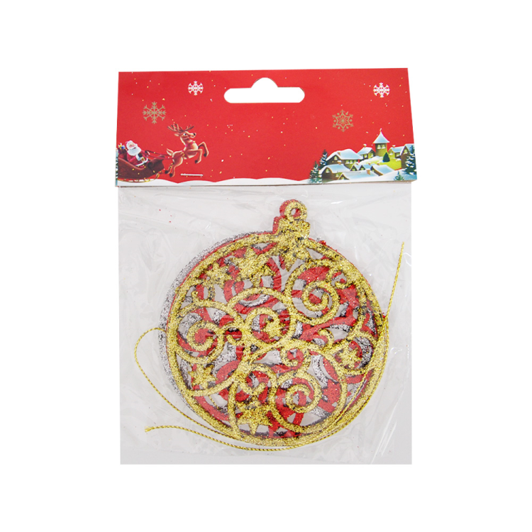 Yılbaşı Ağaç Süsü Simli 3lü Yılbaşı Ağaç Süsü Simli 3lü