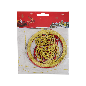 Yılbaşı Ağaç Süsü Simli 3lü Yılbaşı Ağaç Süsü Simli 3lü