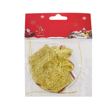 Yılbaşı Ağaç Süsü Simli 3lü Yılbaşı Ağaç Süsü Simli 3lü