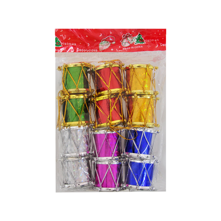Yılbaşı Ağaç Süsü Davullar 12li Yılbaşı Ağaç Süsü Davullar 12li