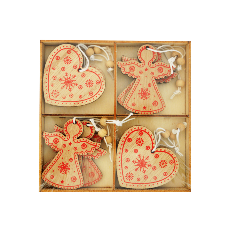 Yılbaşı Ağaç Süsü -Ahşap Süsler- Yılbaşı Ağaç Süsü -Ahşap Süsler-